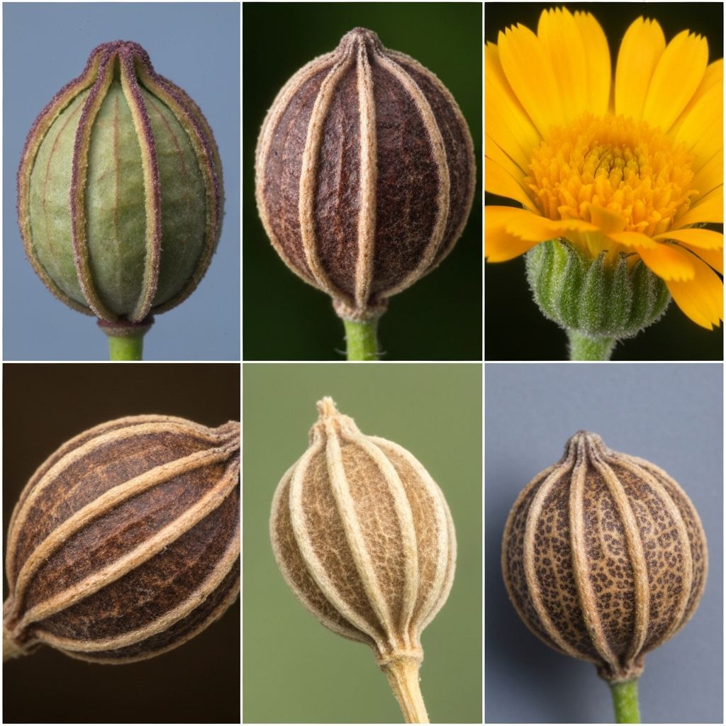 Ekstremalne makro różnych nasion